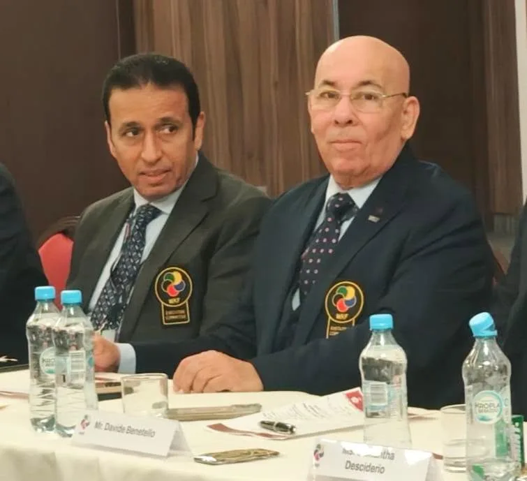 الدهر اوى يشارك فى اجتماعات الاتحاد الدولي لتطوير الكاراتيه