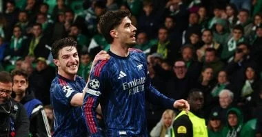 أرسنال يتفوق على سبورتينج لشبونة في دوري الأبطال