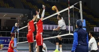 نصف نهائي كأس مصر للطائرة: الأهلي يواجه الجزيرة والزمالك يلتقي سموحة