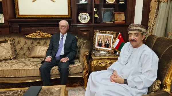 محادثات عُمانية يابانية حول الأوضاع الإقليمية