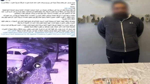 القبض على لص سرق صندوق التبرعات في الزاوية الحمراء