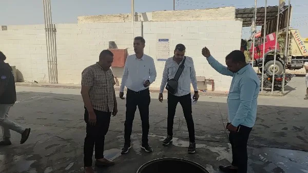 ضبط مخالفات تموينية في محطات خدمة غرب الأقصر