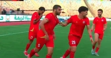 حرس الحدود يتعادل مع مودرن سبورت في الشوط الأول