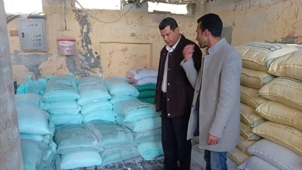 ضبط 4 أطنان دقيق مدعم في الباجور
