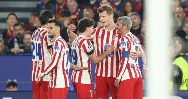 أتلتيكو مدريد يهزم برشلونة 2-0 في دوري أبطال أوروبا