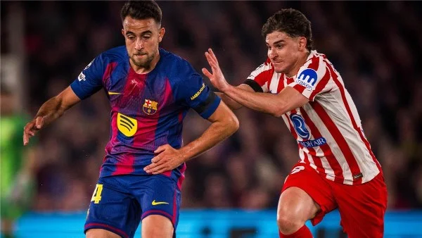 أتلتيكو مدريد يهزم برشلونة ويقترب من نصف نهائي دوري الأبطال