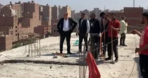 إزالة مخالفات البناء في العجوزة بجهود حثيثة