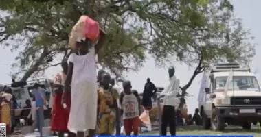 الأوضاع الإنسانية الكارثية لنازحي السودان