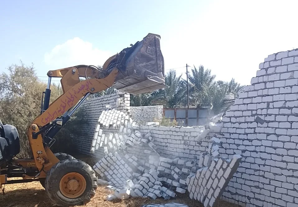 إزالة 2470 تعدياً على أملاك الدولة في البحيرة