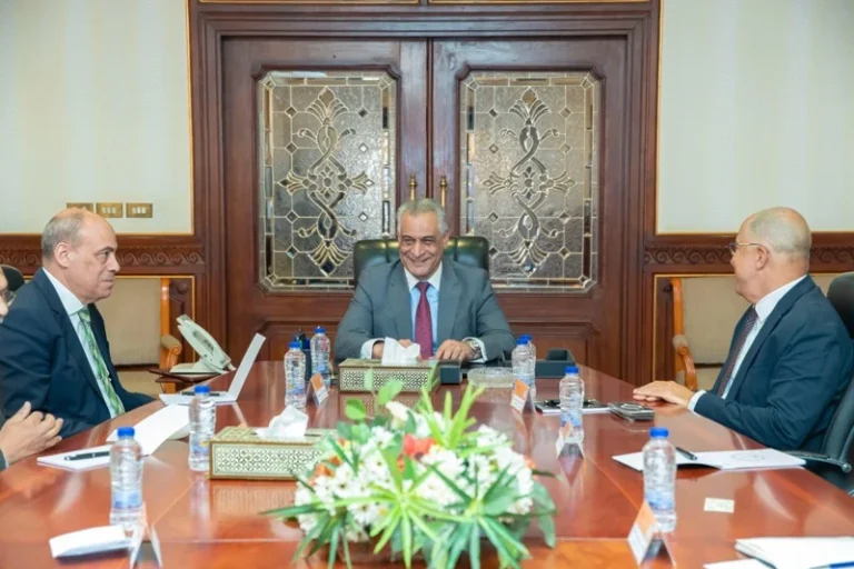 لقاء بين وزير الإنتاج الحربي ورئيس اتحاد الصناعات