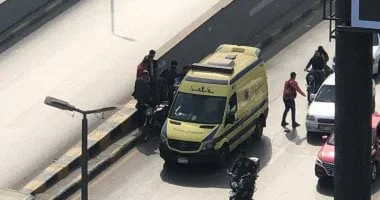 إصابة شخص في حادث تصادم بالعمرانية