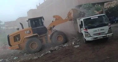 رفع 120 طن من القمامة في خمس قرى بسوهاج