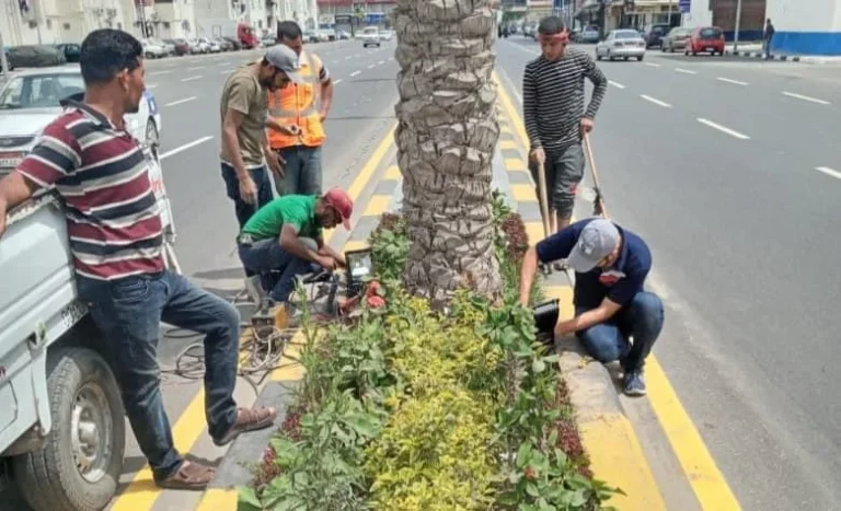 تطوير شوارع المعادي بمبادرة "رصيفنا مسئوليتنا"