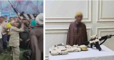 ضبط شخص بملابس أميرية وسلاح بلاستيكي في سوهاج
