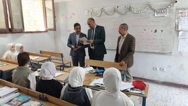 جولات ميدانية لمتابعة العملية التعليمية في بني سويف