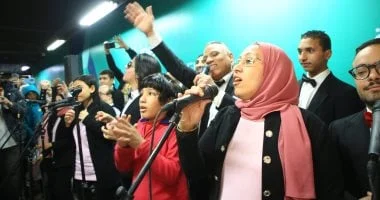 انطلاق احتفالية فنية في محطة مترو جمال عبد الناصر