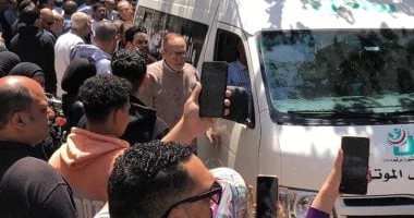 جنازة مهيبة لرئيس اتحاد السلة السابق في طنطا