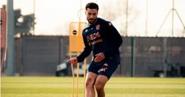 محمد عبد المنعم يغيب عن قائمة نيس في كأس فرنسا