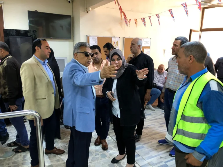 جولة تفقدية لمحافظ الدقهلية في مركز المنصورة التكنولوجي