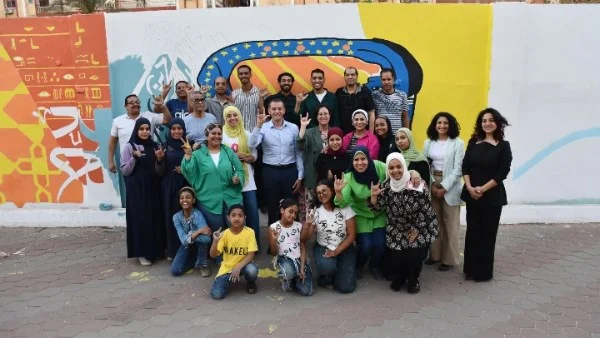 جدارية فنية جديدة في أسوان