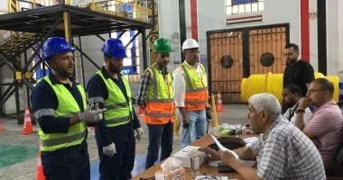 نهائيات مسابقة تنمية مهارات الصحة المهنية بسوهاج