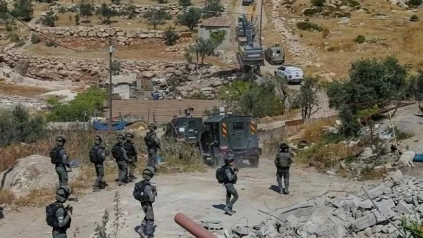 مدنيون إسرائيليون يتوغلون في الأراضي السورية