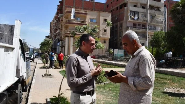 تطوير حديقة حي الرضوان بأسوان لتحسين البيئة الحضرية