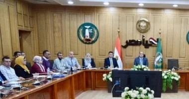 نائب محافظ المنوفية يتابع مشروعات حياة كريمة
