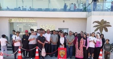 استعدادات بطولة سباق الهجن الدولي في جنوب سيناء
