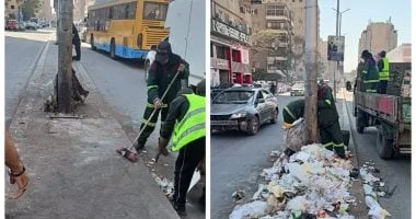 حملة نظافة شاملة في إمبابة تحت إشراف محافظ الجيزة
