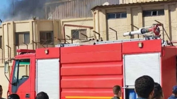 حريق في قويسنا: جهود للسيطرة على النيران
