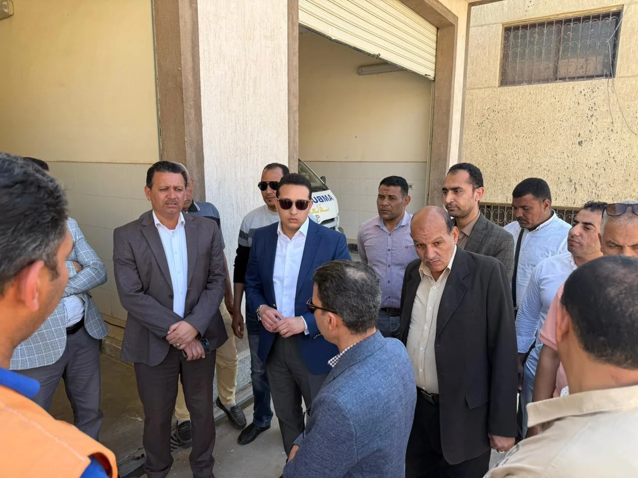 جولة تفقدية لنائب محافظ الفيوم بمشروعات مركز يوسف الصديق