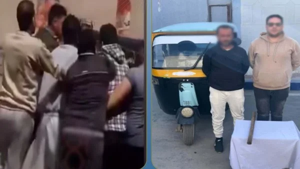 مشاجرة تتسبب في تعطيل المرور بكفر الشيخ