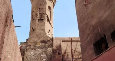 تحرك عاجل من الأوقاف لحماية مئذنة مسجد جوهر المعيني