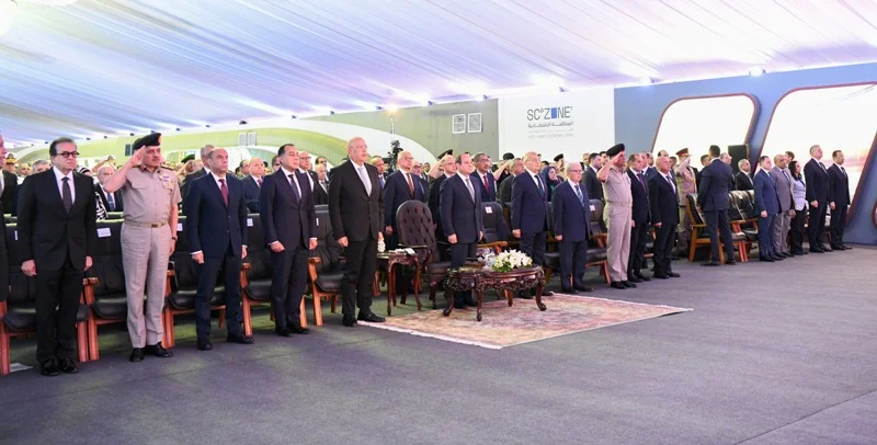 الرئيس السيسي يشارك في احتفال عيد العمال