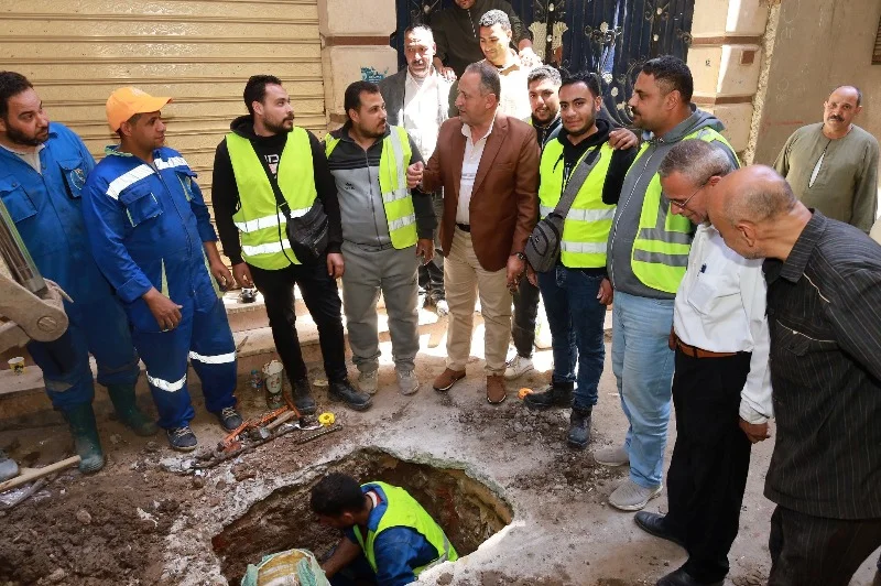 حل مشكلة ضعف المياه في ميت حبيش البحرية