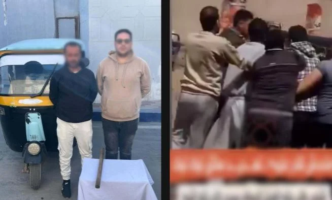 اشتباك بالأيدي في كفر الشيخ بعد مشادة مرورية