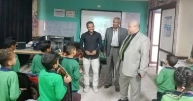 جولة وكيل تعليم الأقصر في أرمنت لمتابعة العملية التعليمية