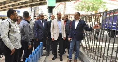 تطوير ميدان الشهيد أحمد جلال بحي شرق أسيوط