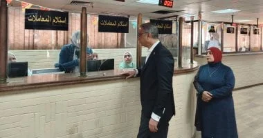 زيارة محافظ الجيزة للمركز التكنولوجي بالعجوزة