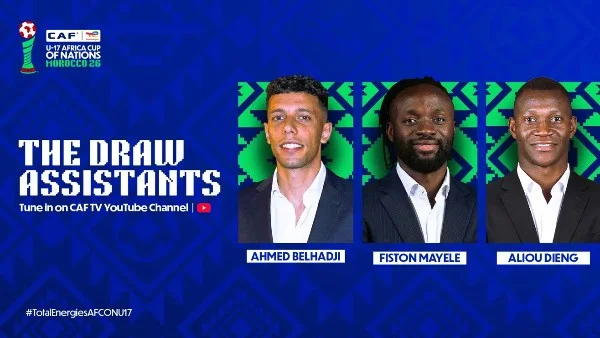 قرعة كأس أمم أفريقيا تحت 17 سنة 2026 في القاهرة
