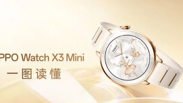 أوبو تستعد لإطلاق ساعة Oppo Watch X3 Mini قريبًا