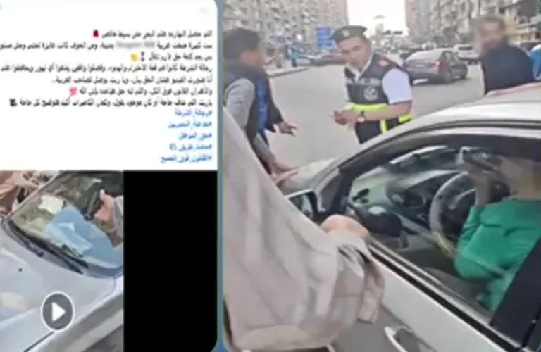 مشادة مرور في الإسكندرية تنتهي بتدخل الأمن