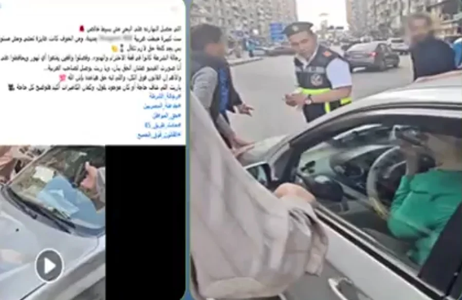 مشادة مرور في الإسكندرية تنتهي بتدخل الأمن
