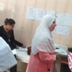 متابعة عمل وحدات إدارة ببا الصحية ببني سويف
