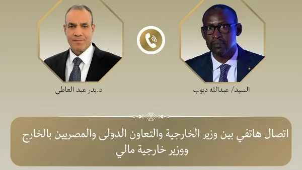 تضامن مصر مع مالي في مواجهة الإرهاب