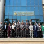 زيارة وفد من الجامعة الأمريكية لجامعة بنها الأهلية