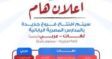 شروط التقدم للمدارس المصرية اليابانية 2026-2027