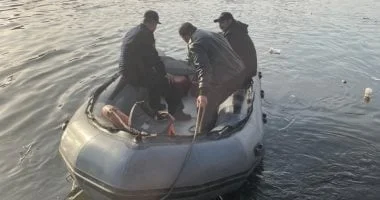 غرق شاب في نهر النيل بالبدرشين