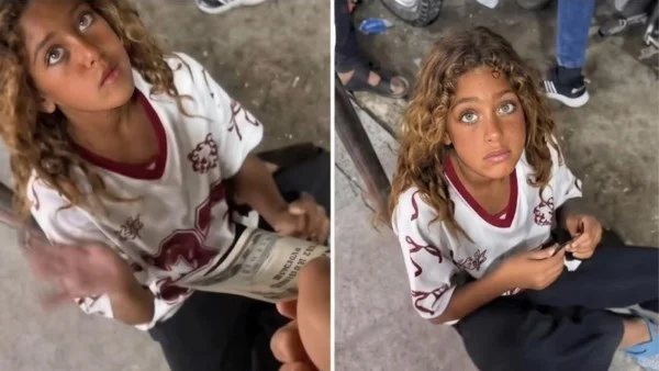 طفلة الغردقة تثير إعجاب الفرنسيين بعفويتها